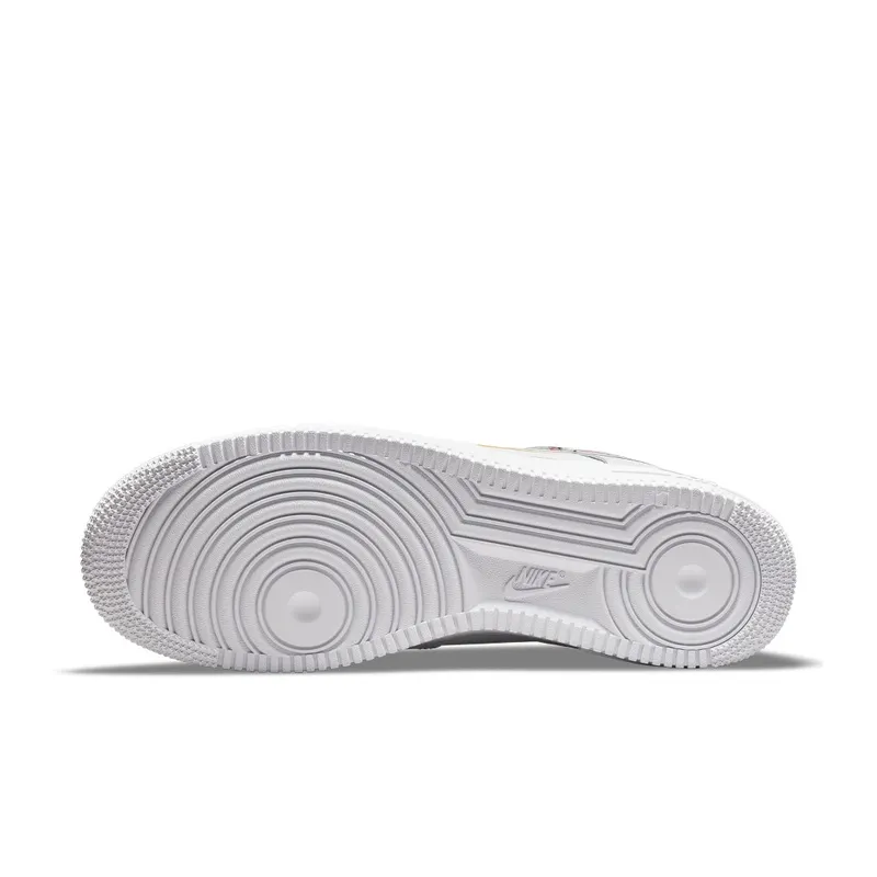 Nike Air Force 1 Low Multi Swoosh White Team Orange (2021) (DM9096-100)