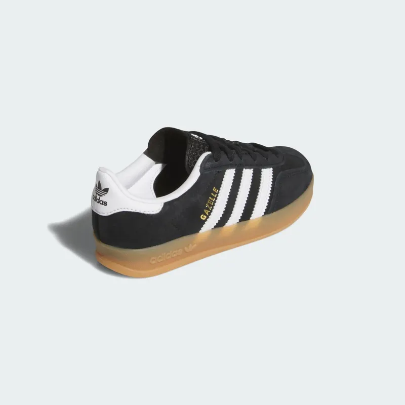 adidas Gazelle Indoor Black White Gum (IH9135)