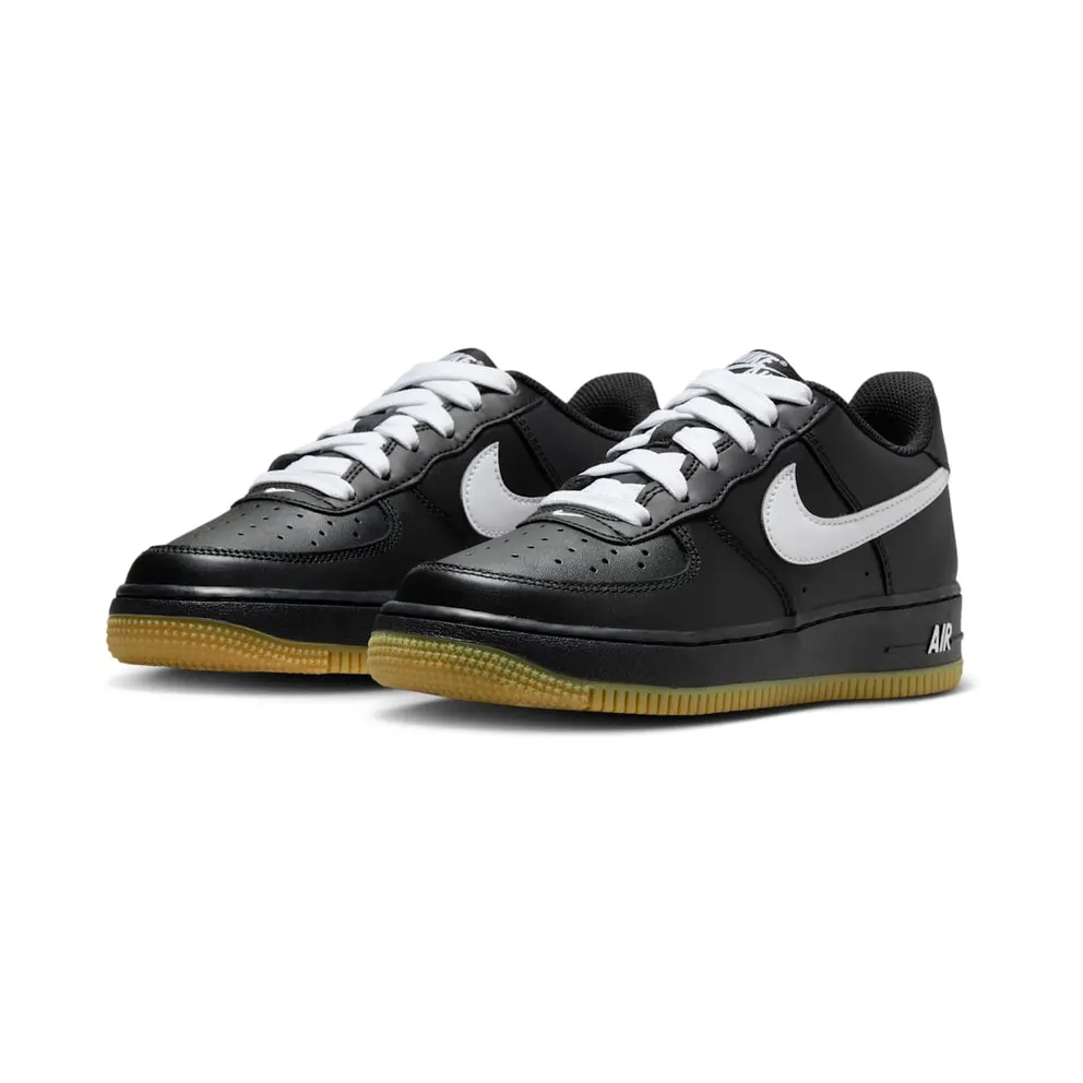 Nike Air Force 1 Low LV8 Black Gum Light Brown White (IB8845-001)