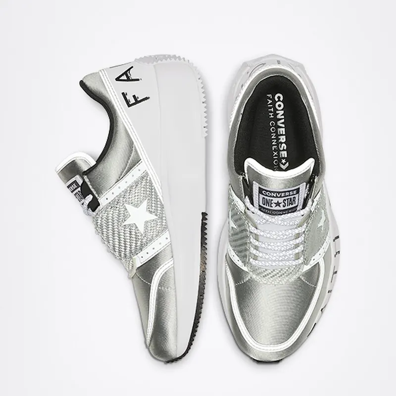 Converse Run Star Low Faith Connexion (W) Harbour Mist/Black (565537C)