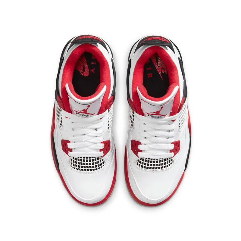 Air Jordan 4 Retro Fire Red (GS) (2020) (408452-160)