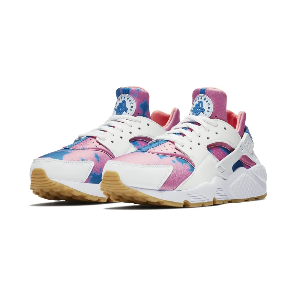 Nike Air Huarache Run Print White Blue Nebula-Blue Nebula (W) White/Blue Nebula-Blue Nebula (AQ0551-100)