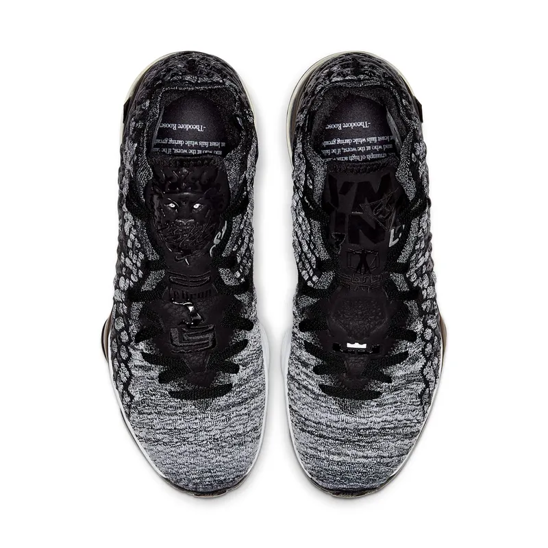 Nike LeBron XVII 17 Black White (2019) (BQ3177-002)