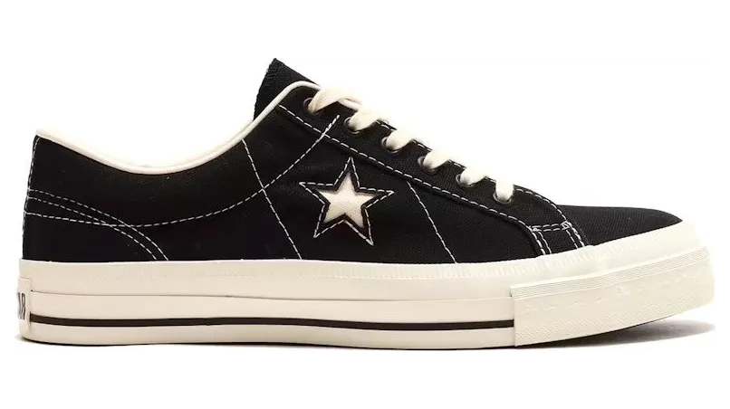Converse One Star Made in Japan Vintage Canvas Black (35200520)