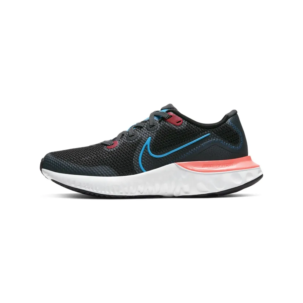 Nike Renew Run Black Laser Blue (GS) Black/Laser Crimson/Dark Smoke (CT1430-090)