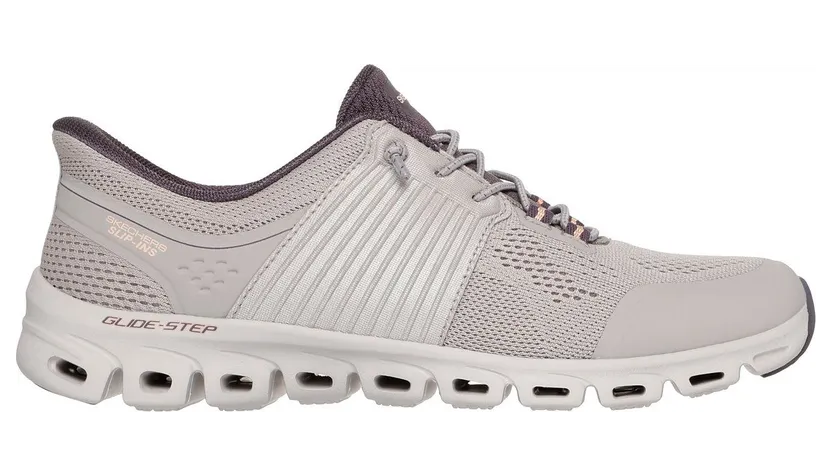 Skechers Slip-ins: Glide-Step – Stargaze – Donker Taupe (104801 DKTP)