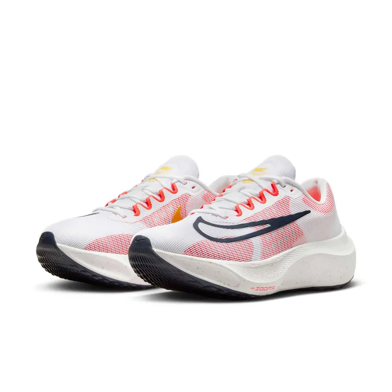 Nike Zoom Fly 5 White Bright Crimson (DM8968-100)