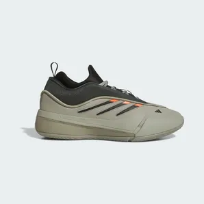Adidas Dame 9 Low Sportschoenen Silver Pebble / Legend Ivy / Impact Orange (JI1939)