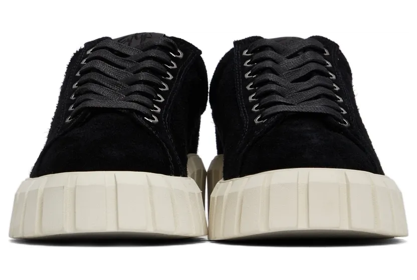 Eytys Black Suede Odessa Sneakers (OASB) (2)