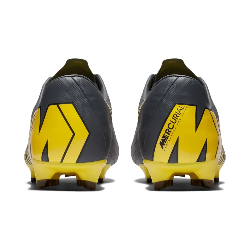 Nike Mercurial Vapor 12 Pro FG Dark Grey Opti Yellow Dark Grey/Opti Yellow-Black (AH7382-070)