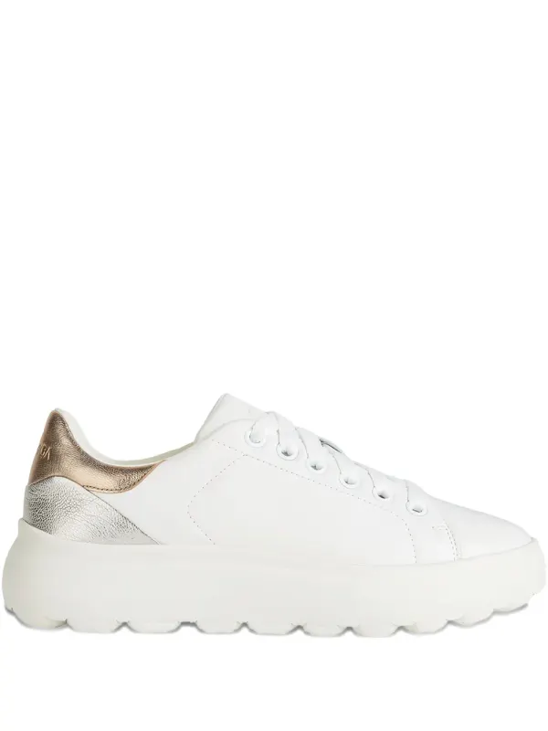 Geox Spherica Ec4.1 aus Leder – White (D45TCC085BVC1ZH8)