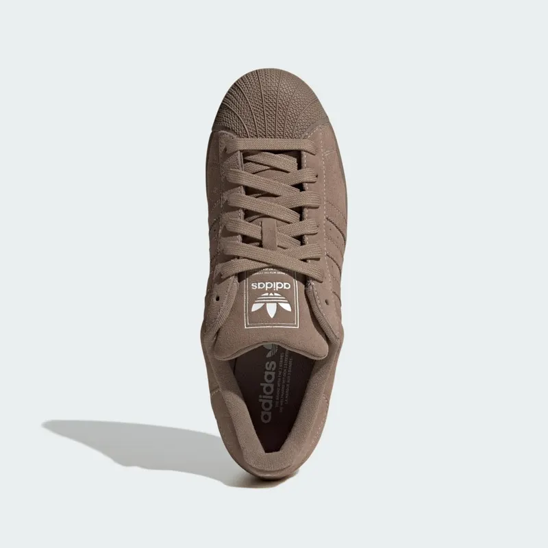Adidas SUPERSTAR II SHOES Chalky Brown / Chalky Brown / Chalky Brown (KI8493)