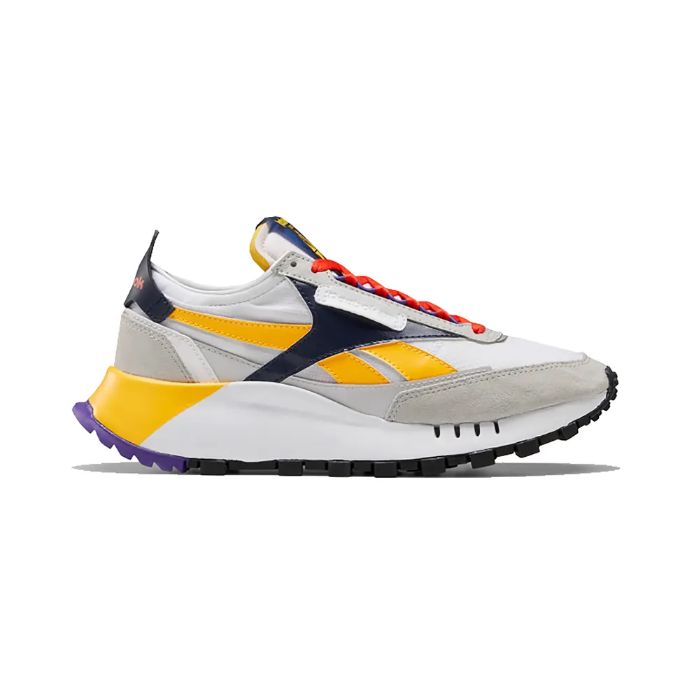 Reebok Classic Leather Legacy Snowy Grey / Solar Gold / Ultra Violet (FY7376)