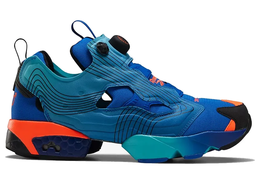 Reebok Instapump Fury Chromat Vector Blue Vector Blue/Glacier Blue-Black (Other Brands Reebok)