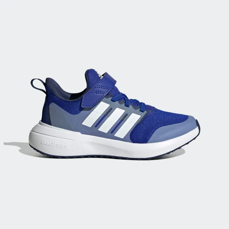 Adidas FortaRun 2.0 Cloudfoam Elastic Lace Top Strap Lucid Blue / Cloud White / Blue Fusion (HP5452)
