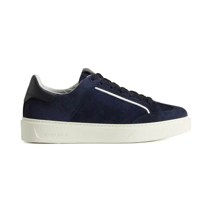 Woolrich mit runder Kappe “Blue” (CMWFFO2004MRUWF028)