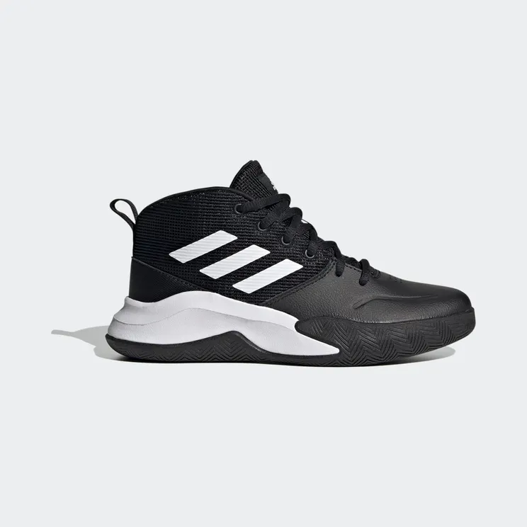 adidas Own the Game Wide Core Black / Cloud White / Cloud White (FV9451)