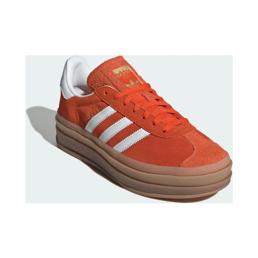 adidas Gazelle Collegiate Orange / Cloud White / Gold Metallic (IG8672)