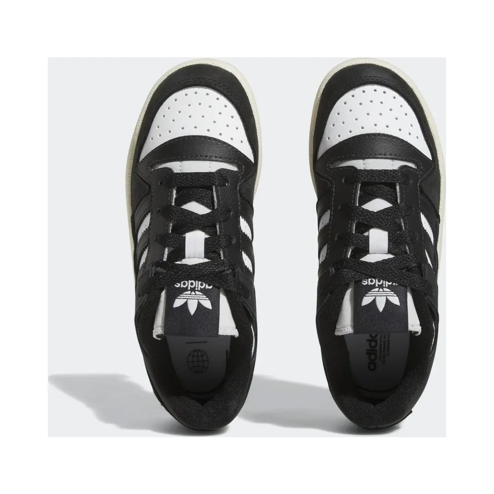 Adidas Forum Low Core Black / Cloud White / Cream White (ID6864)