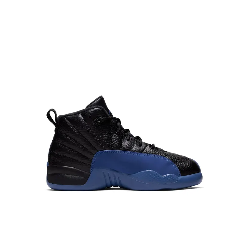 Jordan 12 Retro Black Game Royal (PS) Black/Game Royal-Black (151186-014)