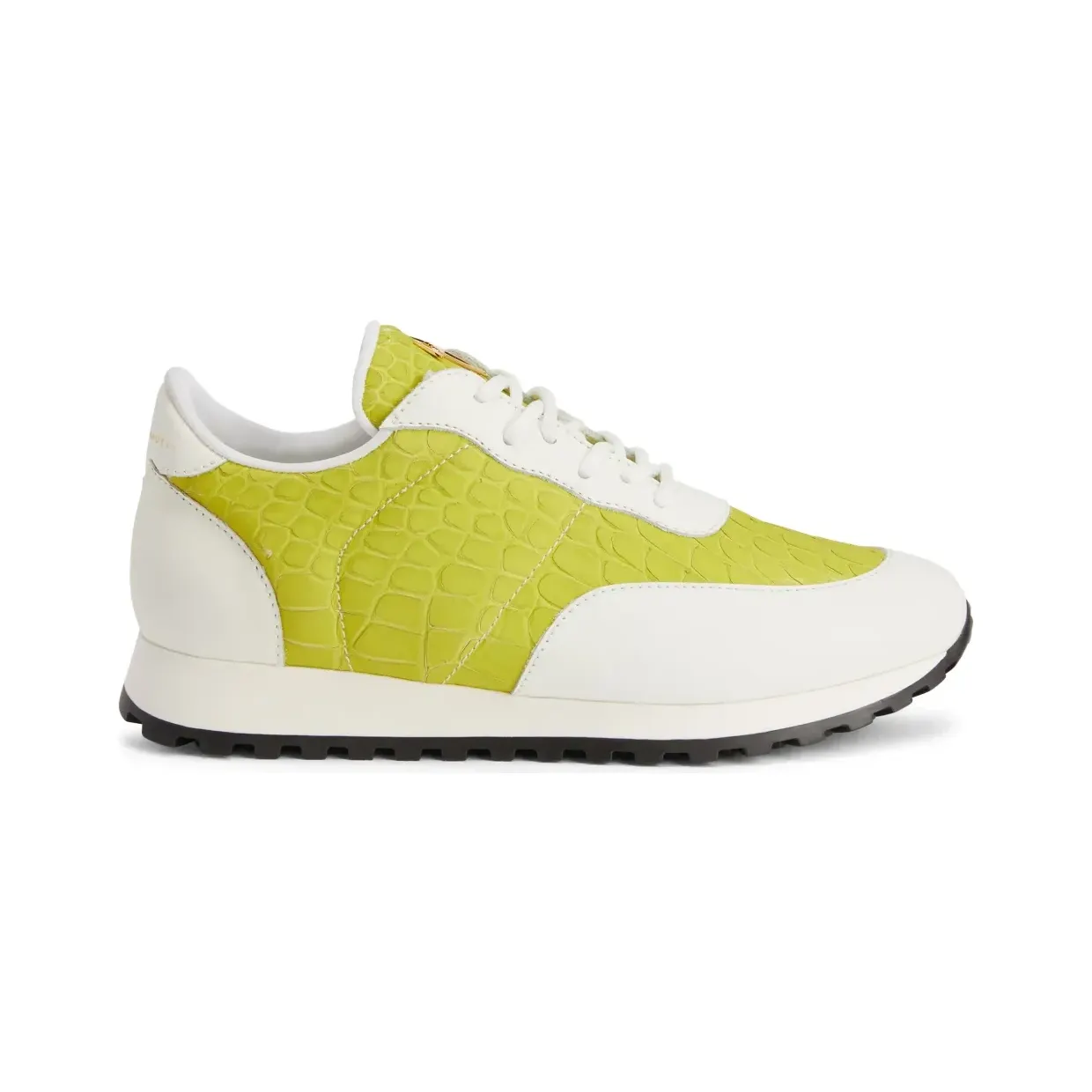 Giuseppe Zanotti Runner leren “Green” (I160018K09)