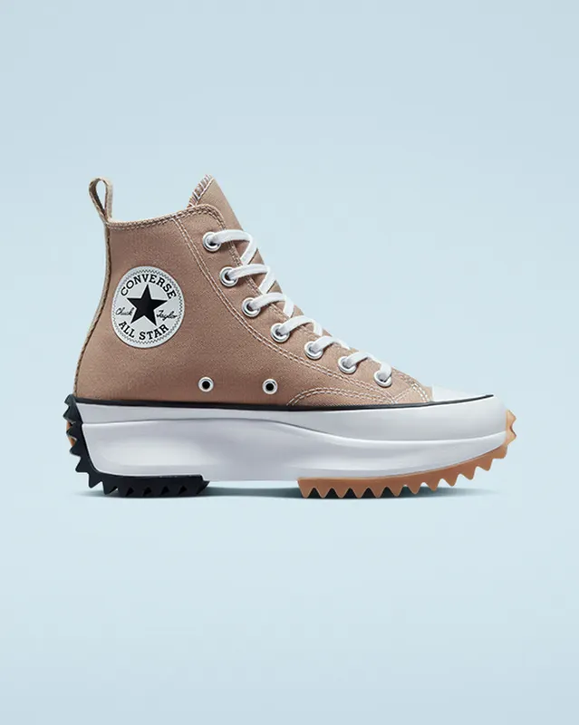 Converse Run Star Hike Platform Seizoenskleur Hemp/Black/White