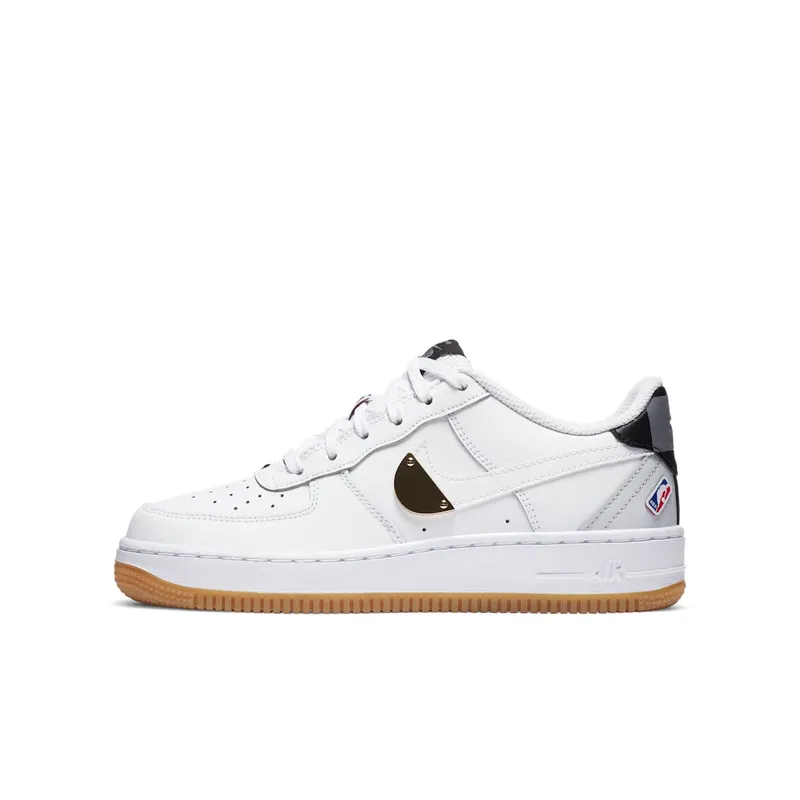 Nike Air Force 1 LV8 1 HO20 GS NBA – “White / Pure Platinum / Cool Grey” (CT3842-100)