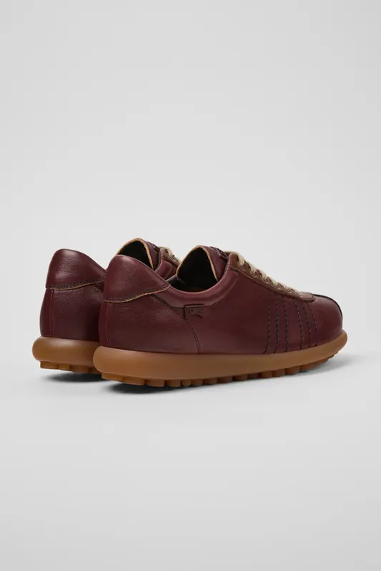 Camper Pelotas leren with vlakken – Red (K201758007)