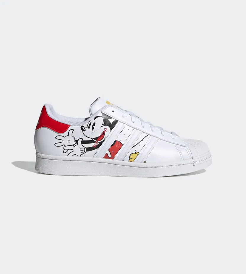 adidas Superstar Cloud White / Vivid Red / Hazy Yellow (GW2248)