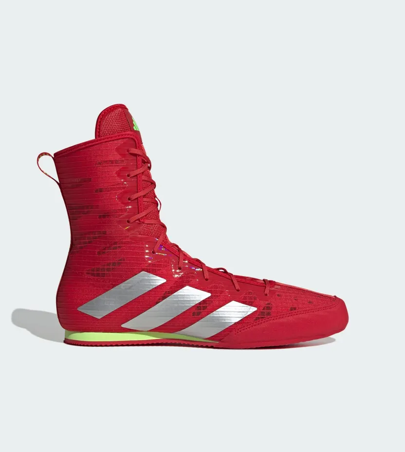 adidas Box Hog 4 Better Scarlet Silver Metallic Lucid Lemon (JP9846)