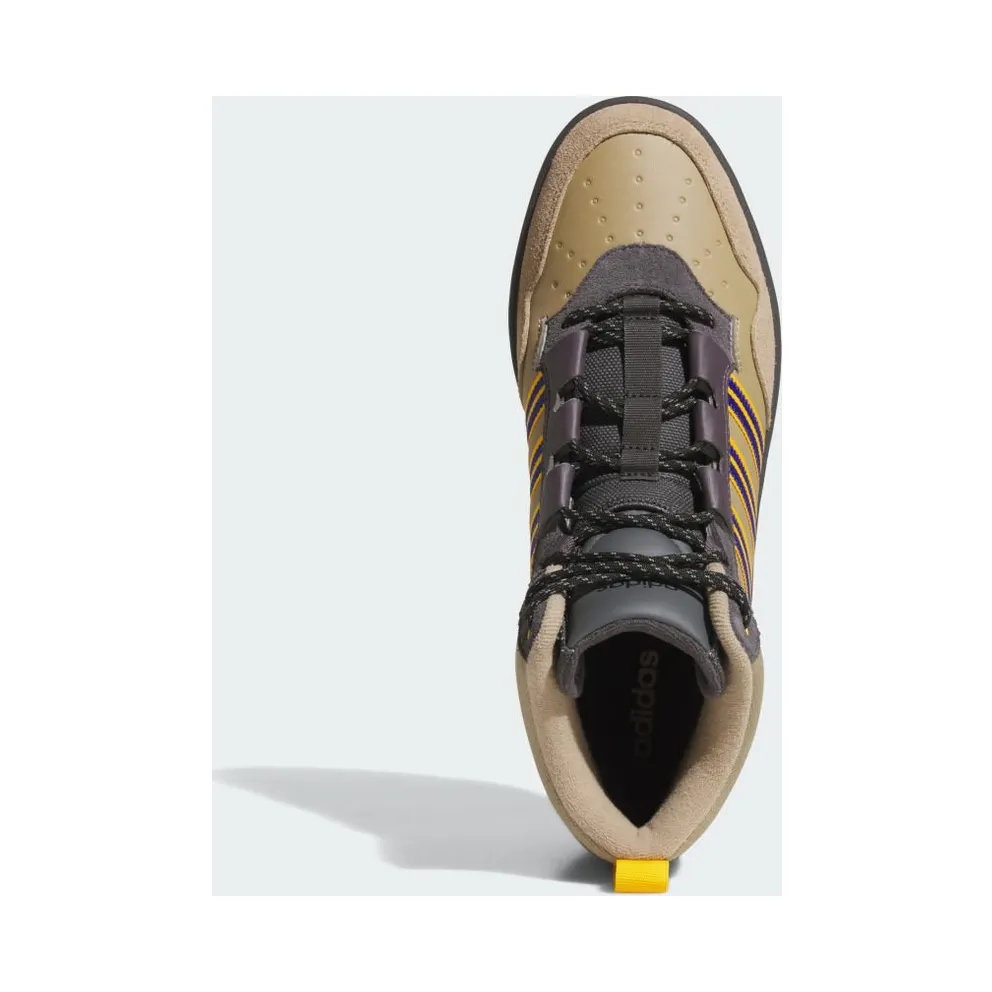 Adidas Hoops 4.0 Halfhoge Brown / Semi Lucid Blue / Grey Strata (JR6704)