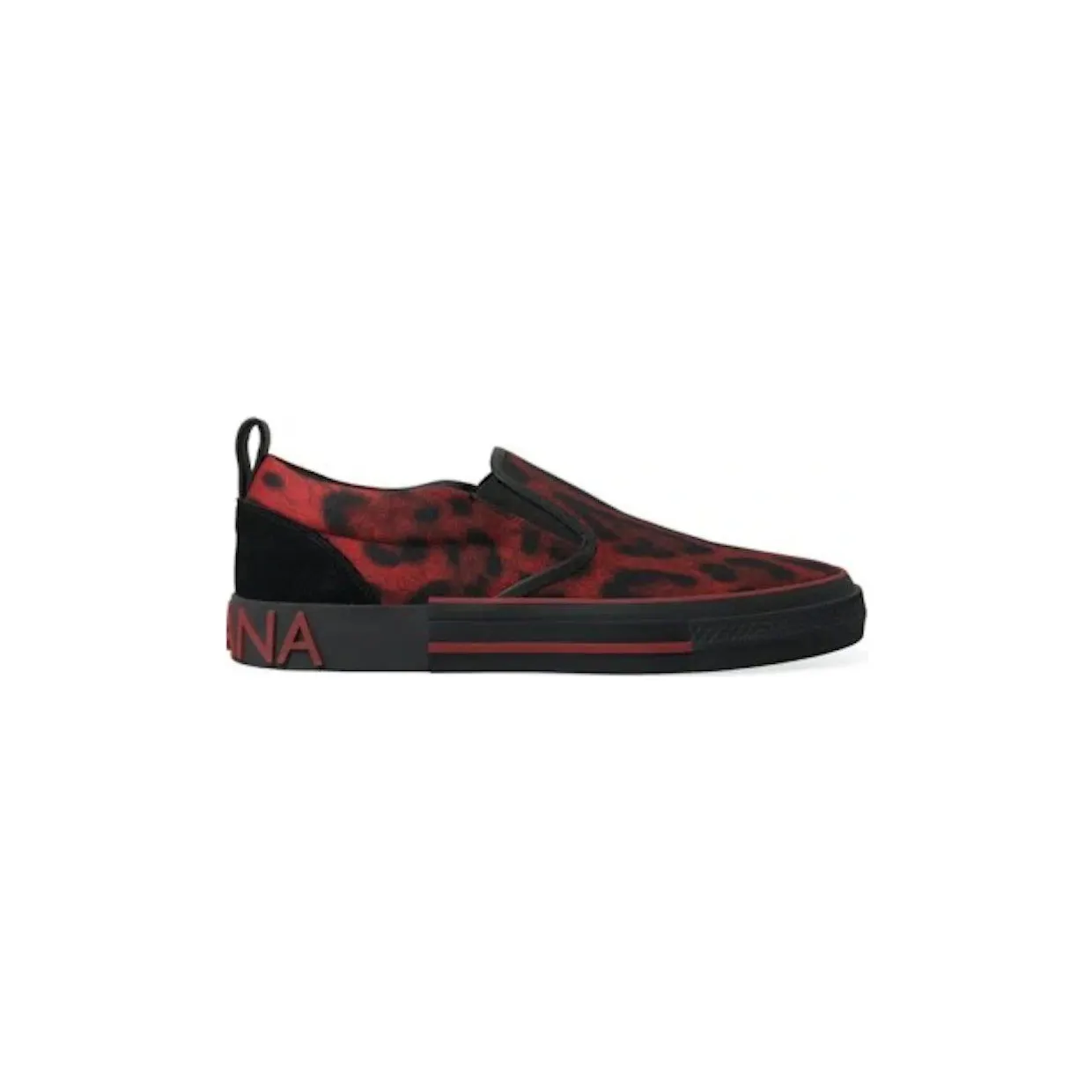 Dolce & Gabbana 2.Zero Slip-On Red Black Leopard (CS1900AQ693)