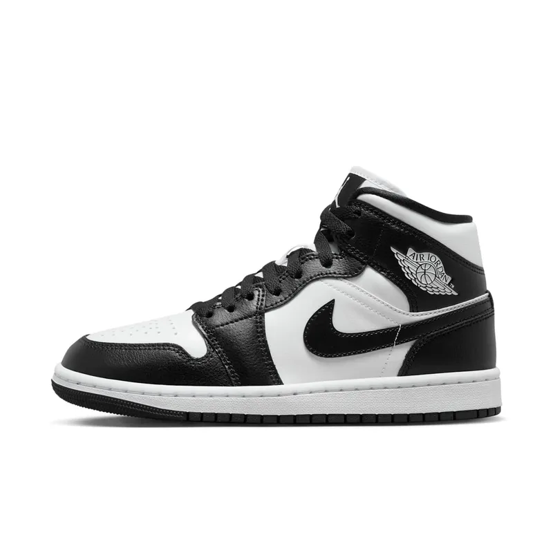 Nike Air Jordan 1 Mid Panda Black White (W) (DV0991-101)