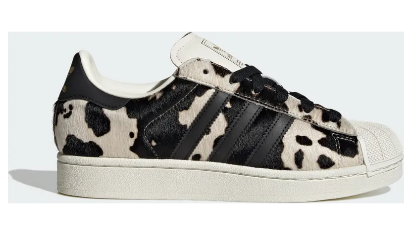 Adidas Superstar II Core Black / Core Black / Off White “Animal Print” (JP8164)