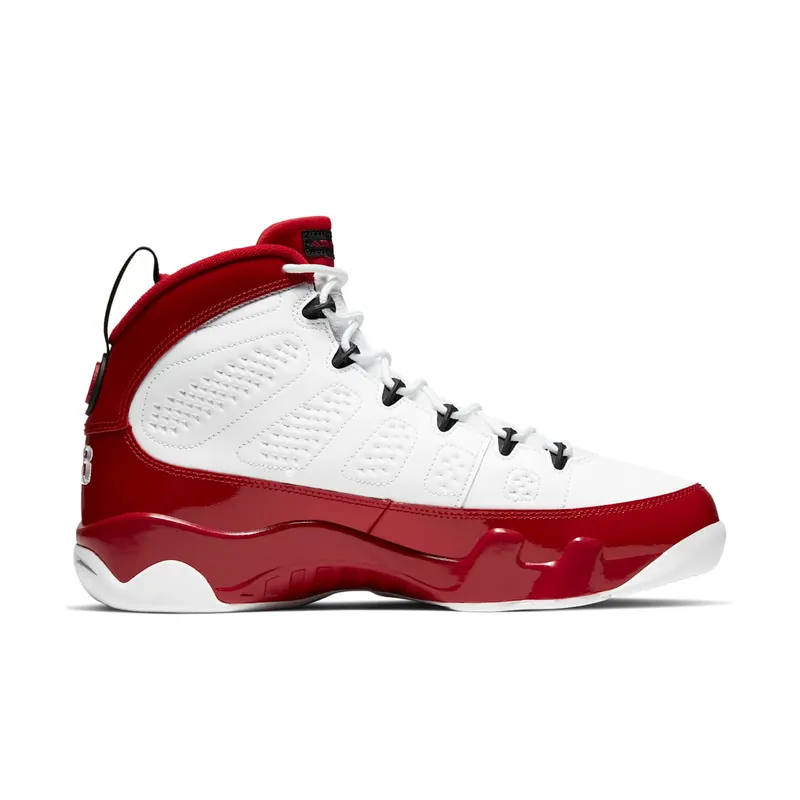 Jordan 9 Retro White Gym Red White/Black-Gym Red (302370-160)