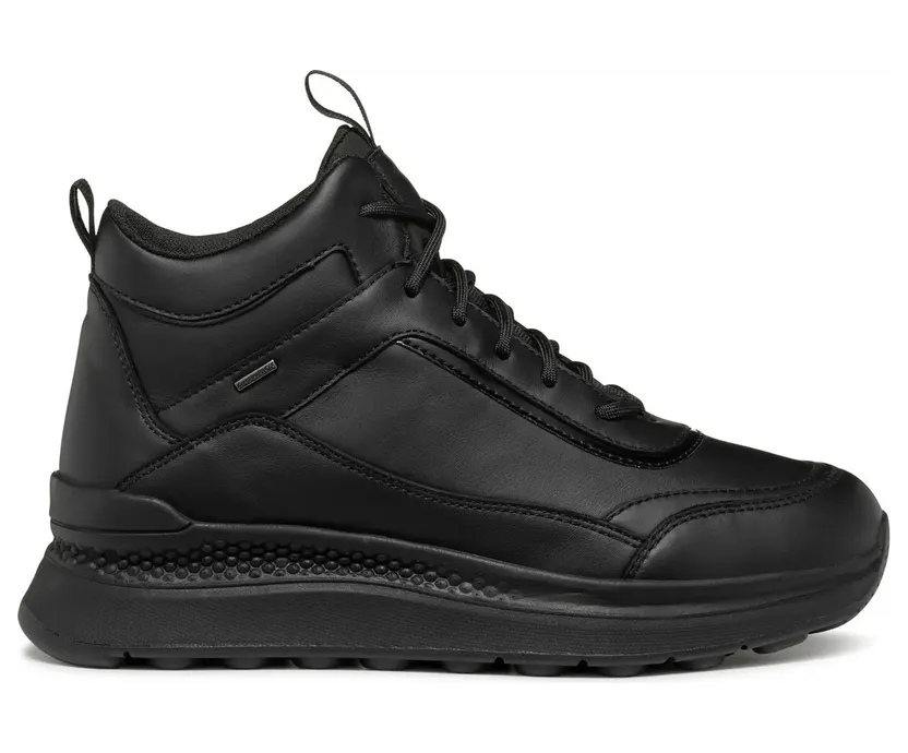 Geox – Zwarte Actif Enkellaarzen – Dames – Schoenen – Zwart (D46WPE00085C9999)