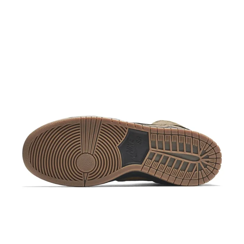 Nike Dunk SB High Brown Bag Filbert/Black/Gum Dark Brown (313171-202)