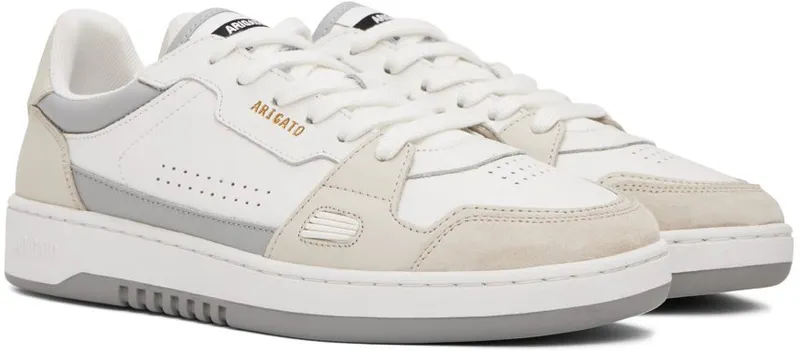 Axel Arigato White & Beige Dice Lo BEIGE/GREY (F0002031)