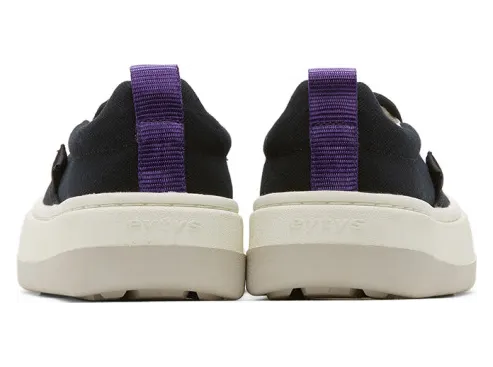 Eytys Black Canvas Venice Sneakers (VECB) (3)