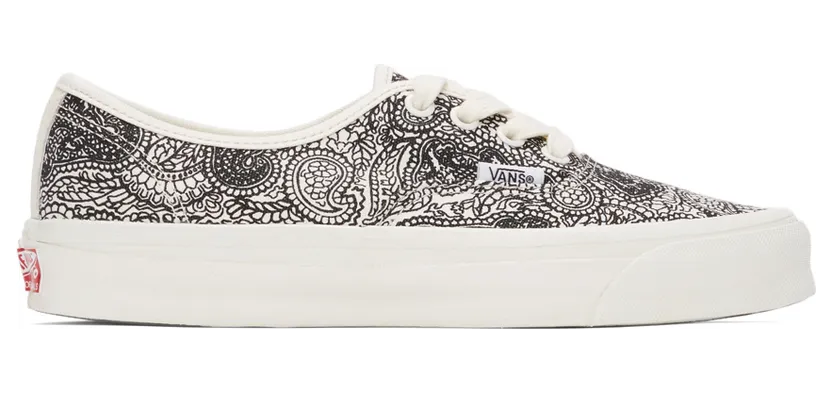Vans Black & White Vault OG Style 48 LX Sneakers (VN0A4BV9B4L1)