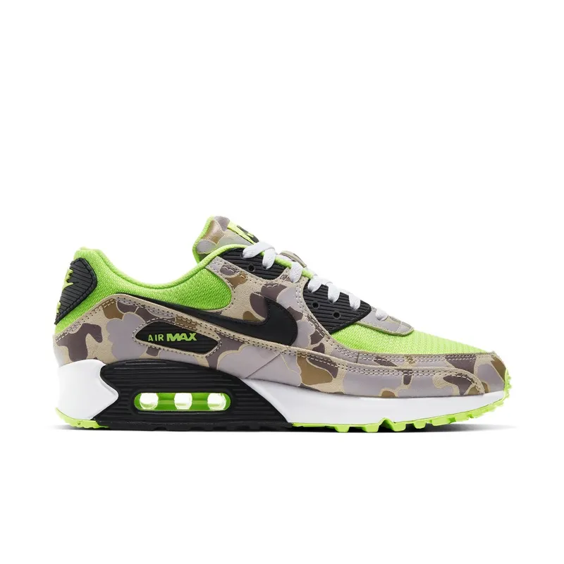 Nike Air Max 90 Duck Camo Volt (2020) (CW4039-300)