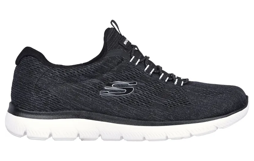 Skechers Summits – Fun Flair Sneaker Zwart/Wit