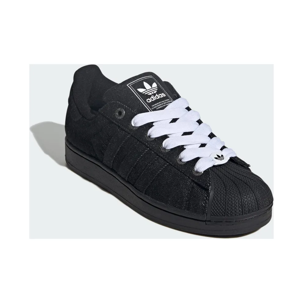 Adidas Superstar II Core Black / Core Black / Cloud White “Denim” (JQ3211)