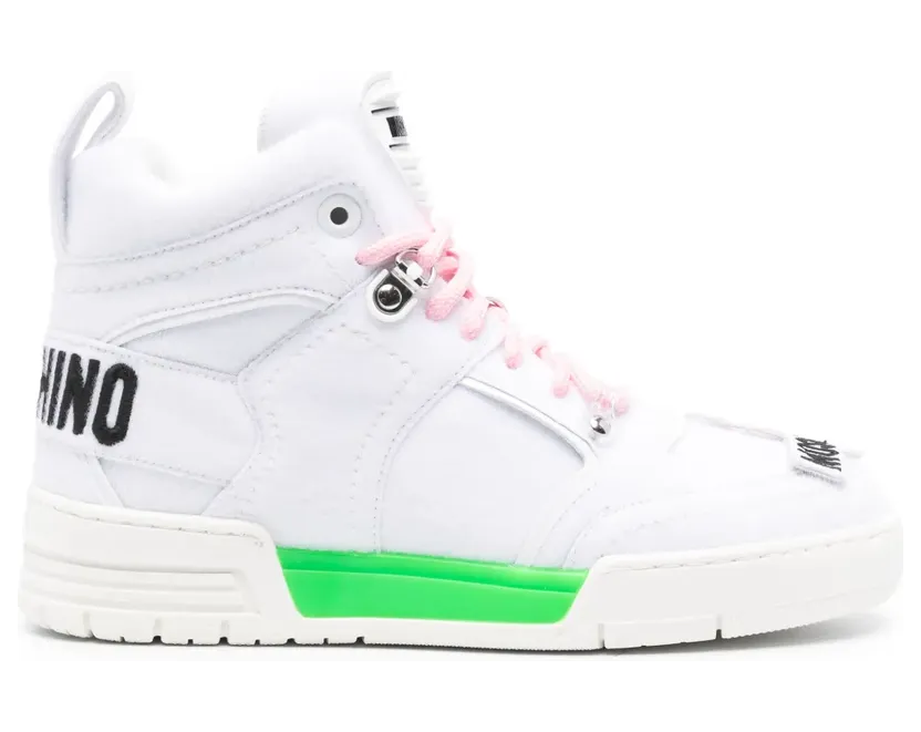 Moschino Kevin High-Top-Sneakers – Weiß (A60808265)