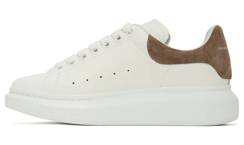 Alexander McQueen White Oversized Sneakers (553680WIBN29784) (3)
