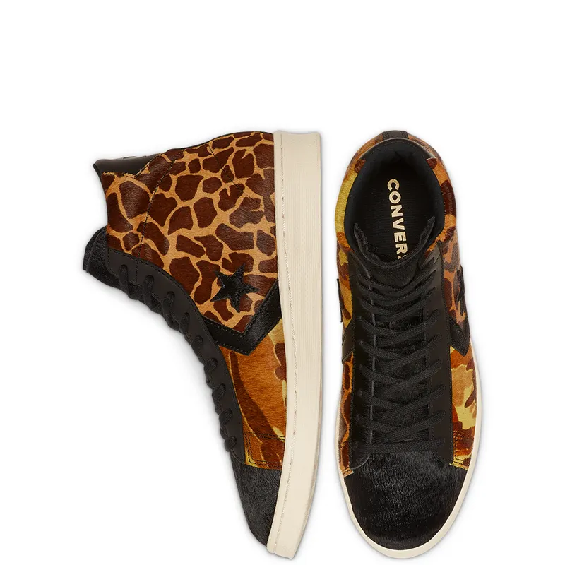 Converse Pro Leather ‘Pony Hair’ Black/Multi/Egret (165750C)