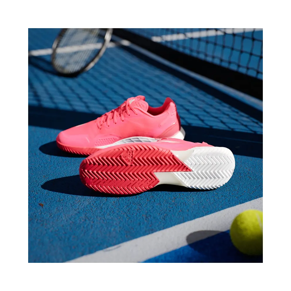 Adidas Defiant Speed 2 Tennis Shoes Lucid Red / Zero Metalic / Pure Ruby (IH3090)
