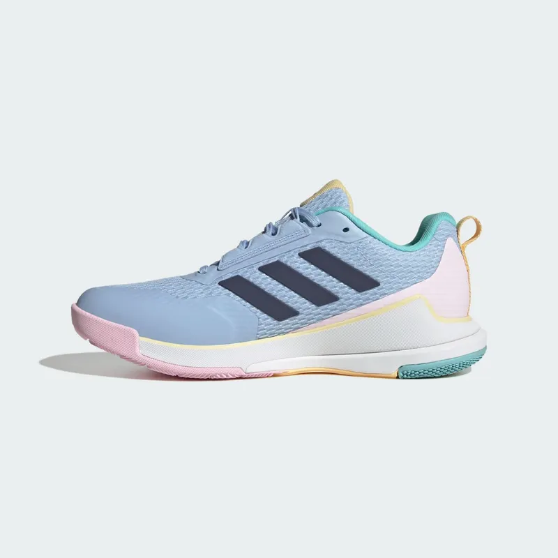 adidas Novaflight 2 Indoor Glow Blue Shadow Navy Core Black (JQ3601)