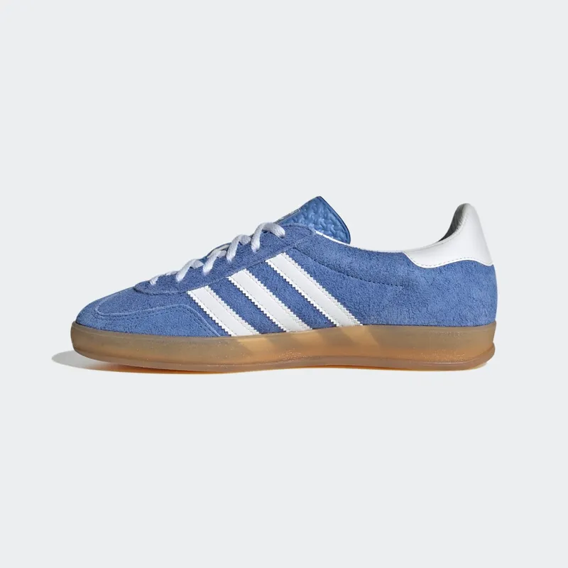 Adidas Gazelle Indoor Blue Fusion / Cloud White / Gold Metallic (HQ8717)