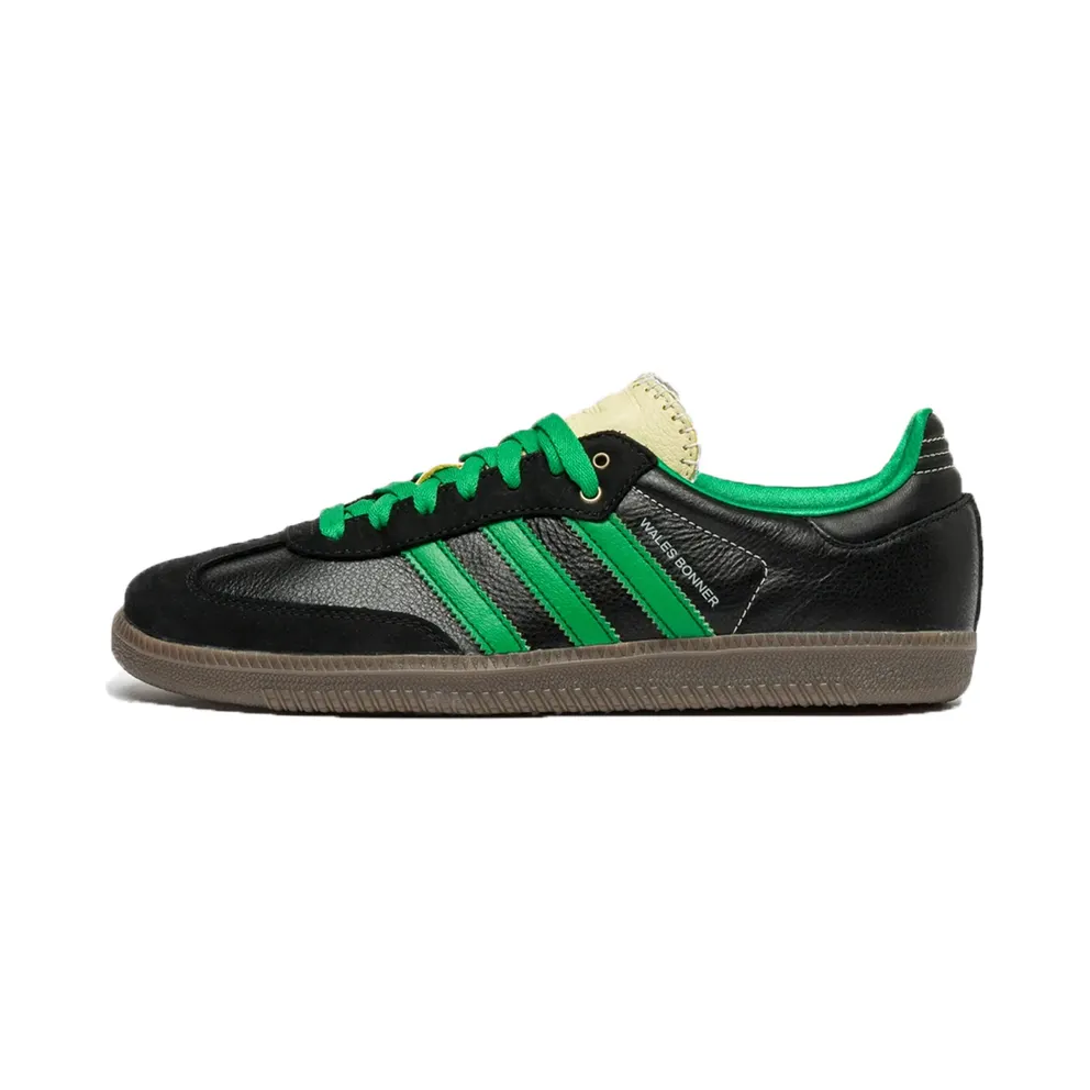 adidas Wales Bonner Samba Core Black / Cream White / Green (S42590)